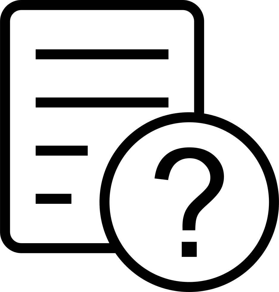 paper questions icon